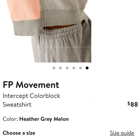 FP Movement Intercept Colorblock Sweatshirt - Picture 7 of 7